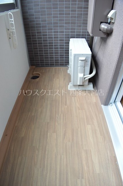 アスヴェル京都西七条 ベランダ