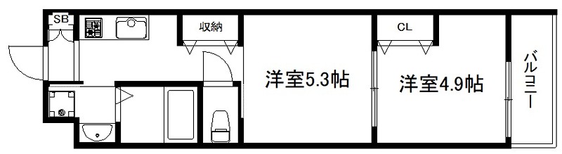 ARCOBALENO KYOTO NISHIKYOGOKU 間取り