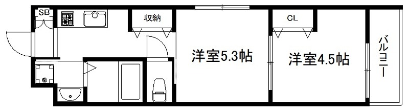 ARCOBALENO KYOTO NISHIKYOGOKU 間取り