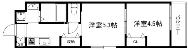 ARCOBALENO KYOTO NISHIKYOGOKU 間取り