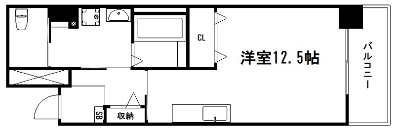 アクティ綾小路 間取り