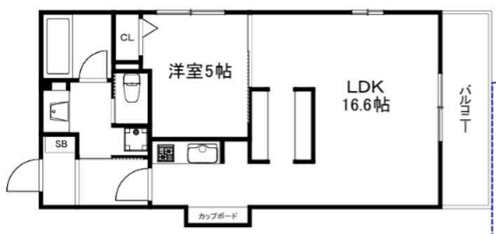 GRANGE京都丹波口 間取り