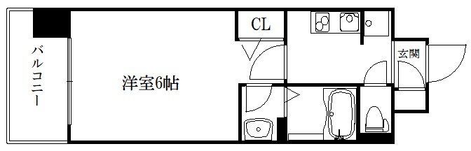 アクアプレイス京都西院 間取り