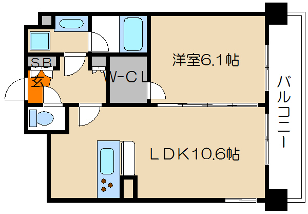 プレサンス京大前 間取り