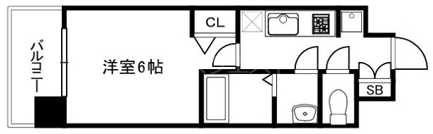 プレサンスTHE　KYOTO粋都 間取り