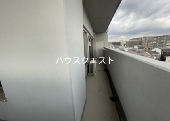 クオリカ太秦 ベランダ