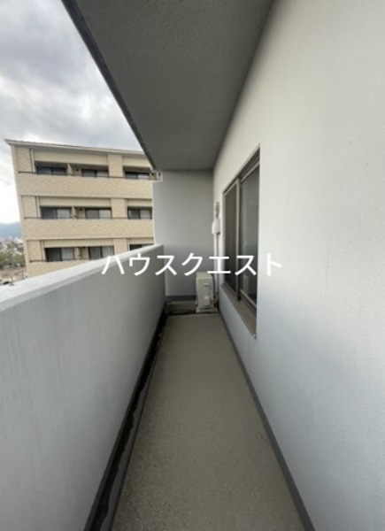クオリカ太秦 ベランダ