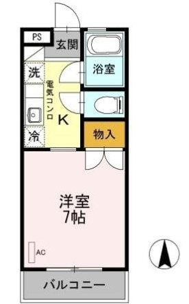 ＥＬＲＶＥＲ（エルヴェ） 間取り