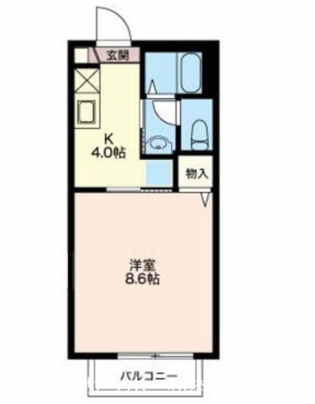 シャーメゾン杉山 間取り