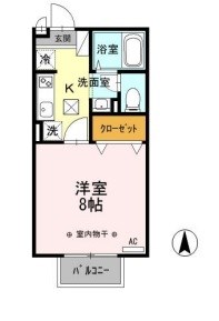 アルテナードＭ  間取り