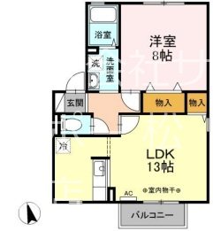 セジュールＦ 間取り
