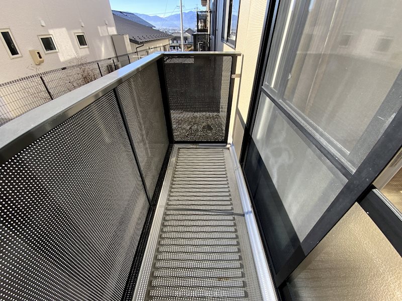 タウンプレミールD棟 ベランダ