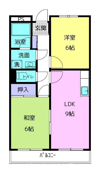 Limpiaメゾンタナカ 間取り