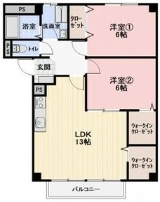 Surplus Threeローデアプレイス　A棟 間取り