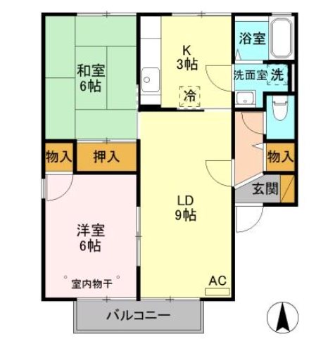 メゾンマルツ　A棟 間取り