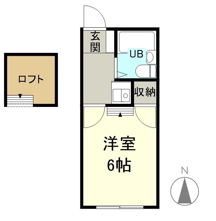 ヴィラ滝沢女鳥羽    間取り