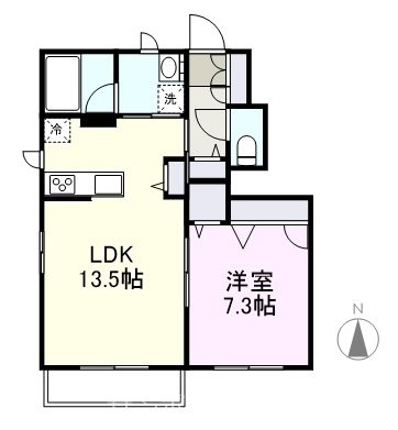 シャーメゾン宮の杜 間取り