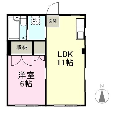 ヴィラ横田 間取り