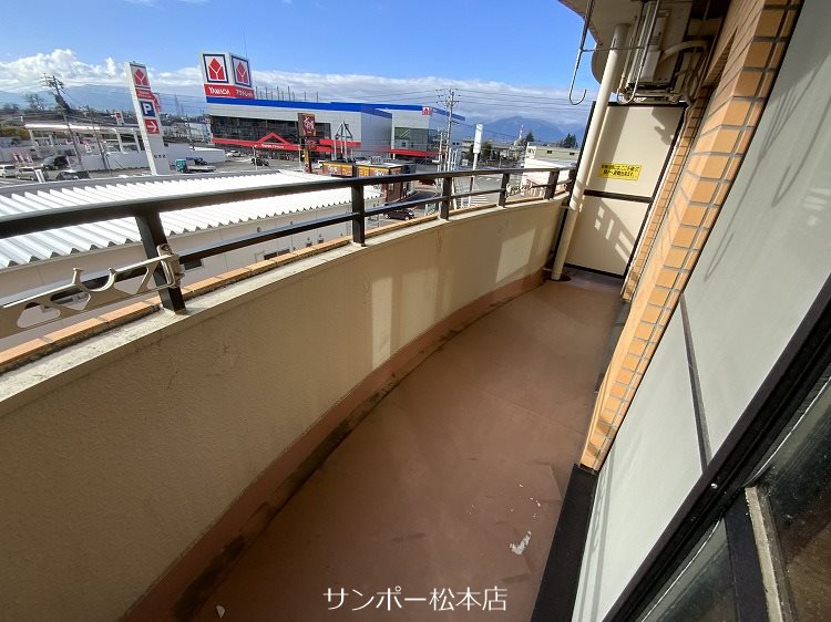 並柳ハイツ ベランダ