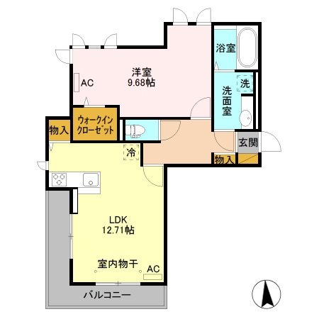 アーバンクレスト白板 間取り