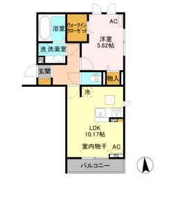 アーバンクレスト白板 間取り