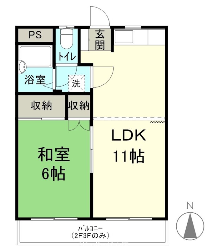 高木マンションＮｏ5   間取り