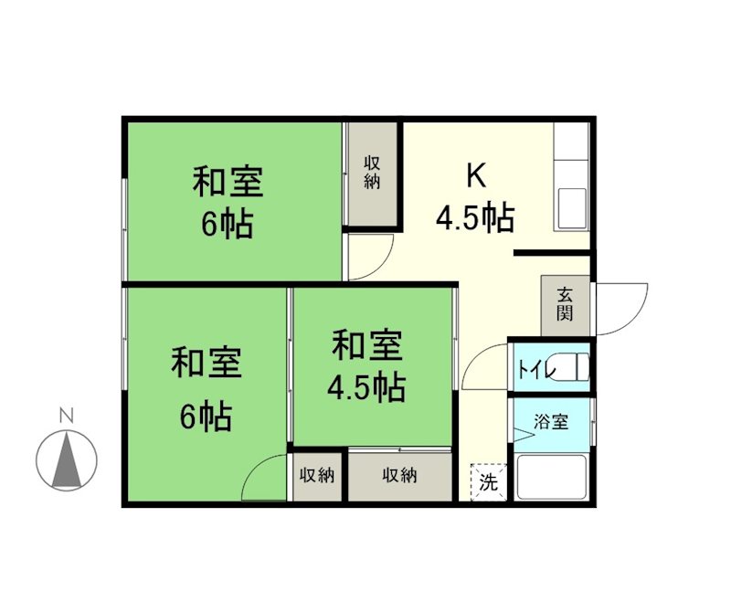 コーポ宮渕 間取り
