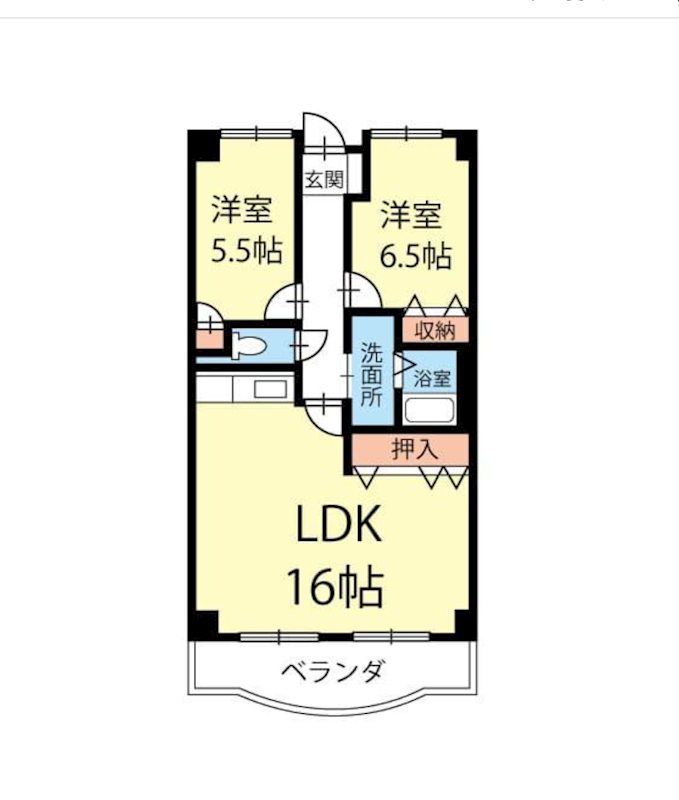 ラトゥールTOWA 間取り