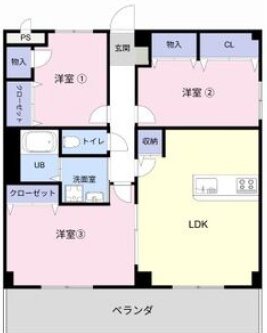 Ｖｉｅｗ　Ｃｒｅｓｔ 間取り