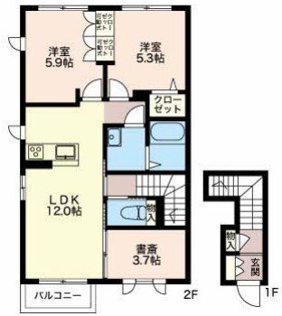 Consolata(コンソラータ) 間取り