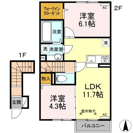 ヴェルデ　蛍 間取り