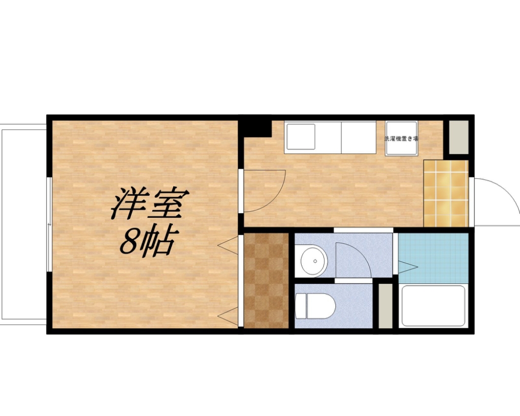 セジュール東鼎　ＡＢ 間取り