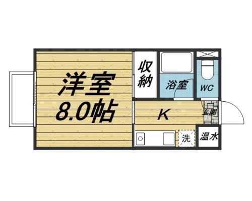 シャトリオン大原Ａ 間取り