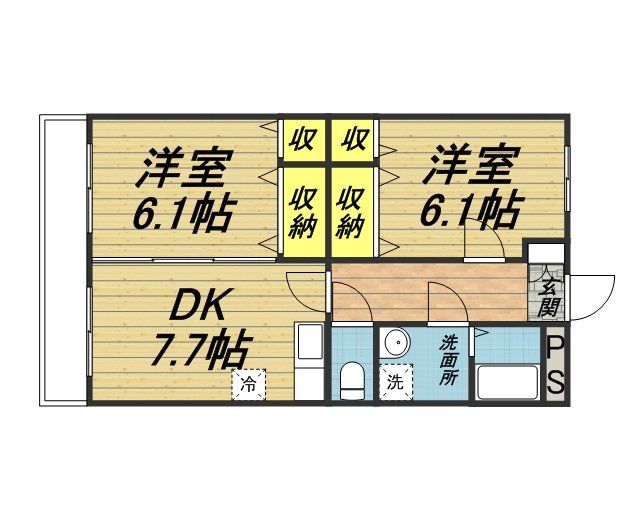 クローバー 間取り