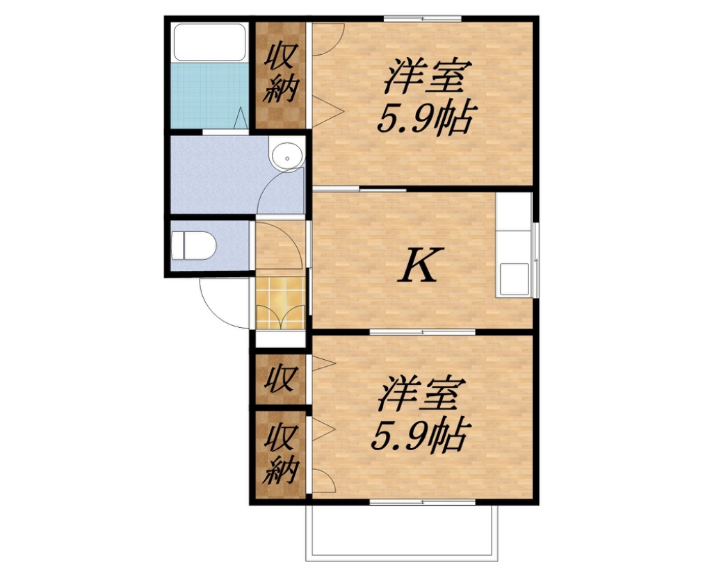 フォーレスｉＤ棟 間取り