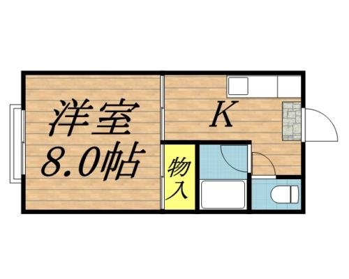 コーポハラ 間取り