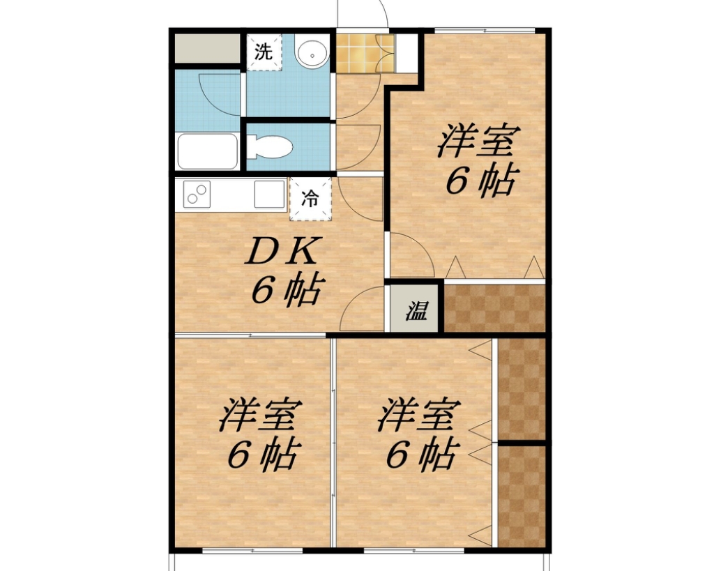 ガーデンハイム樗　１番館 間取り