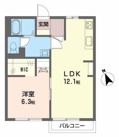 フレグランスホープフル 間取り