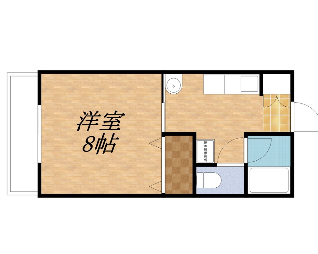 オリエントマンション２１ 間取り