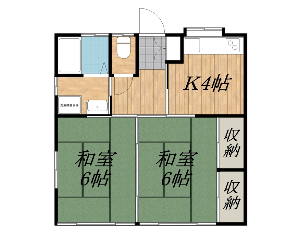 久保田アパート 間取り