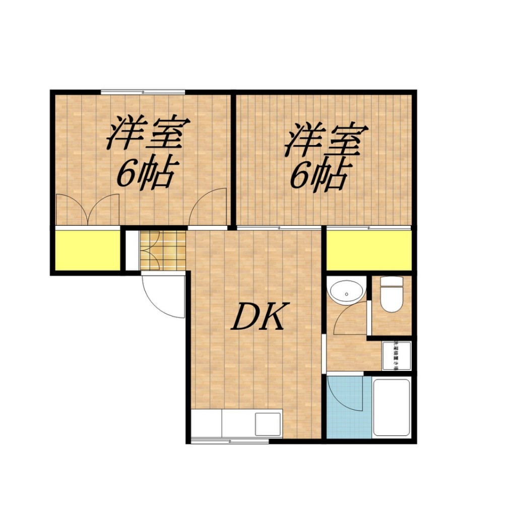 下田ハイツ松尾 間取り