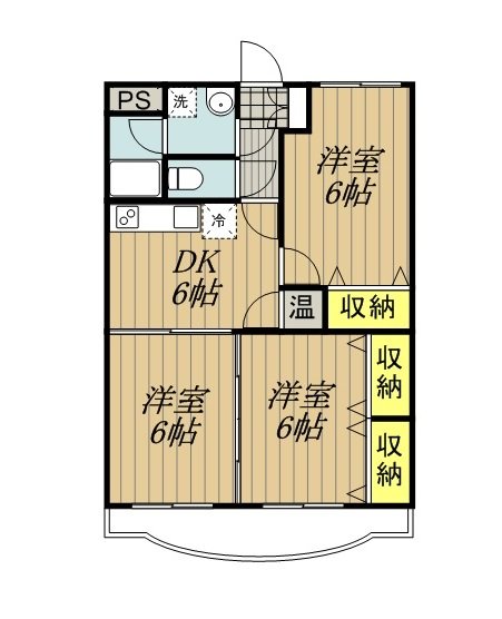 ガーデンハイム樗　１番館 間取り