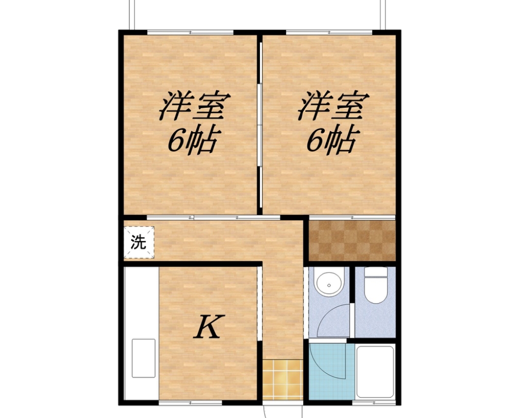 ひらのやハイツ 間取り