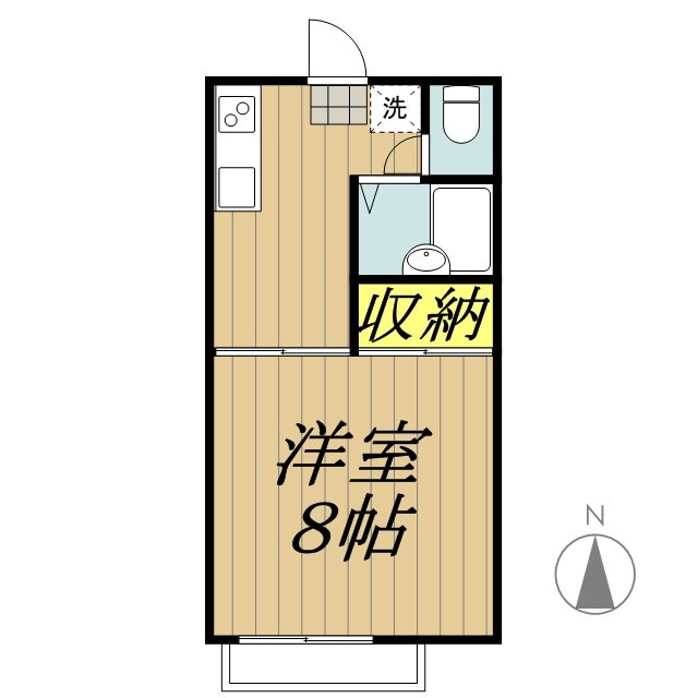 シングルハイツ 間取り