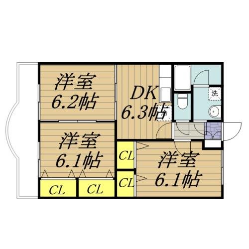エスト・ヴィラージュ 間取り