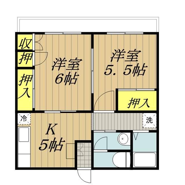 大道アパート 間取り