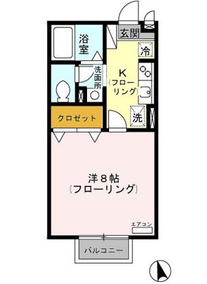 エクセレントタウン村井　A棟 間取り