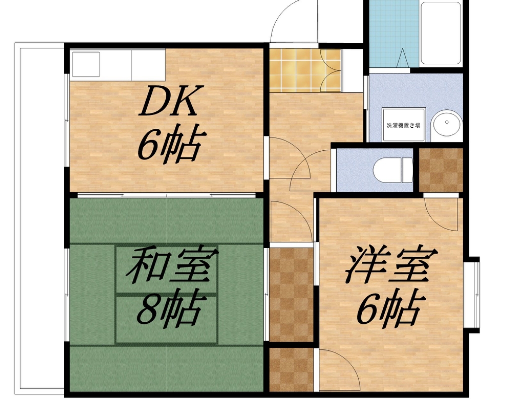グリーンヒルズⅡ 間取り