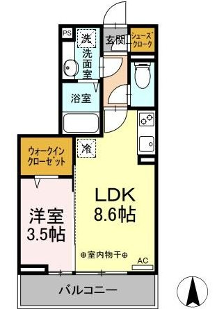 ヴィオコート平田 間取り