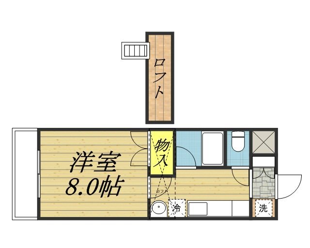 ヴェルートラルヂュⅡ 間取り